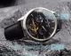 Replica Jaeger Lecoultre Black Face Black Leather Strap Men's Watch (4)_th.jpg